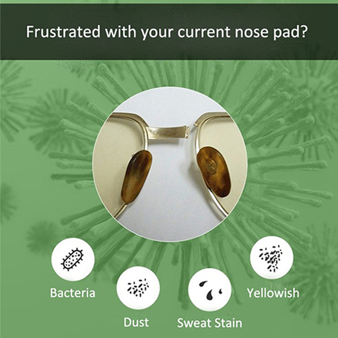 Ceramic nose pad