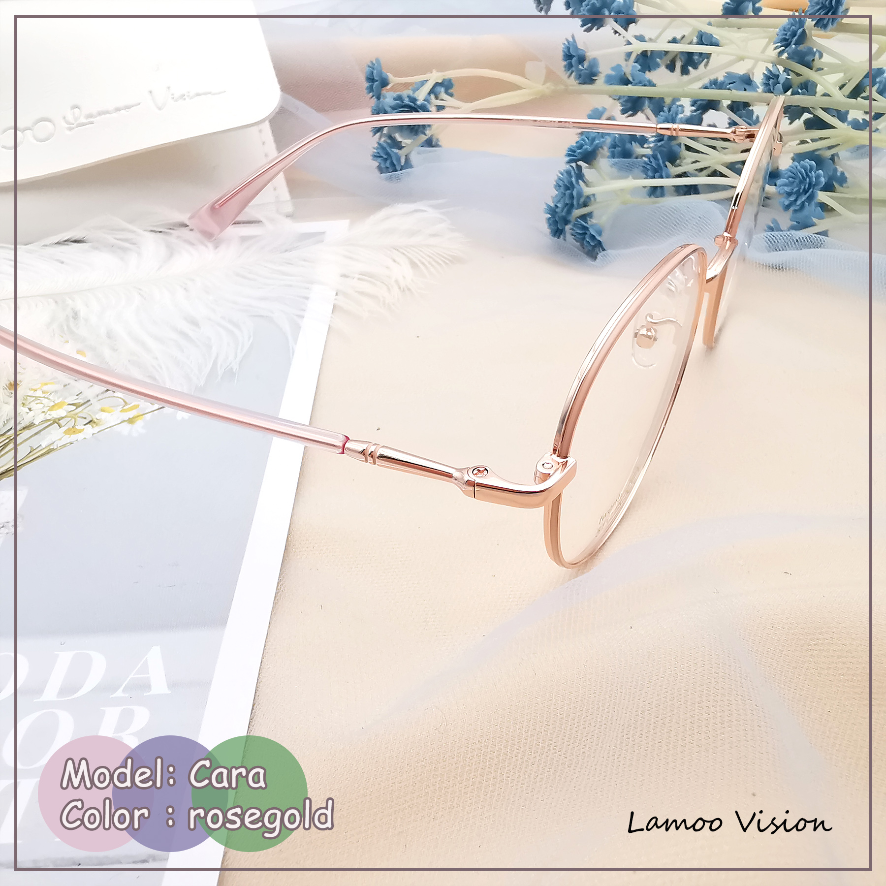 Cara - rosegold