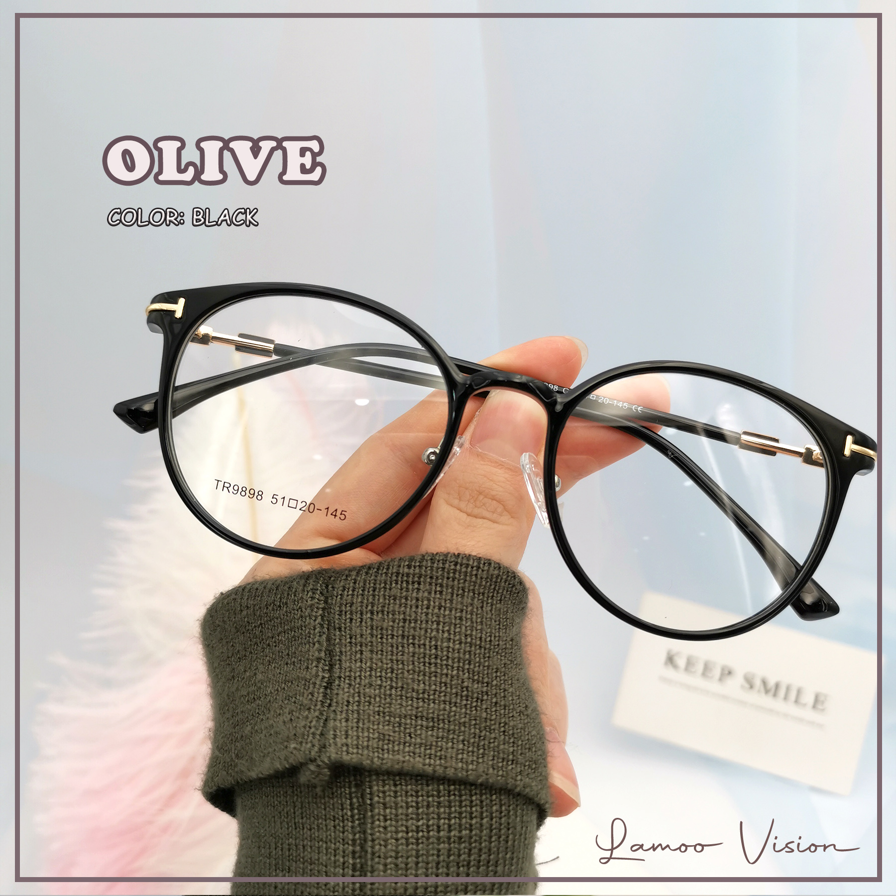 Olive - black