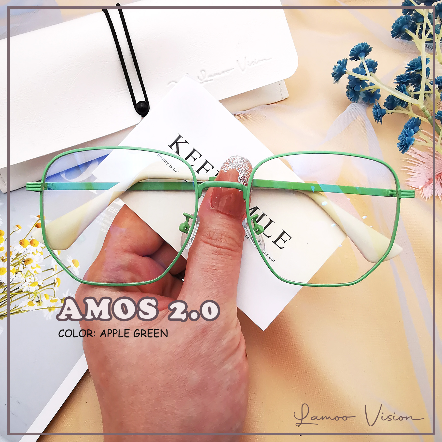 Amos 2.0 - apple green